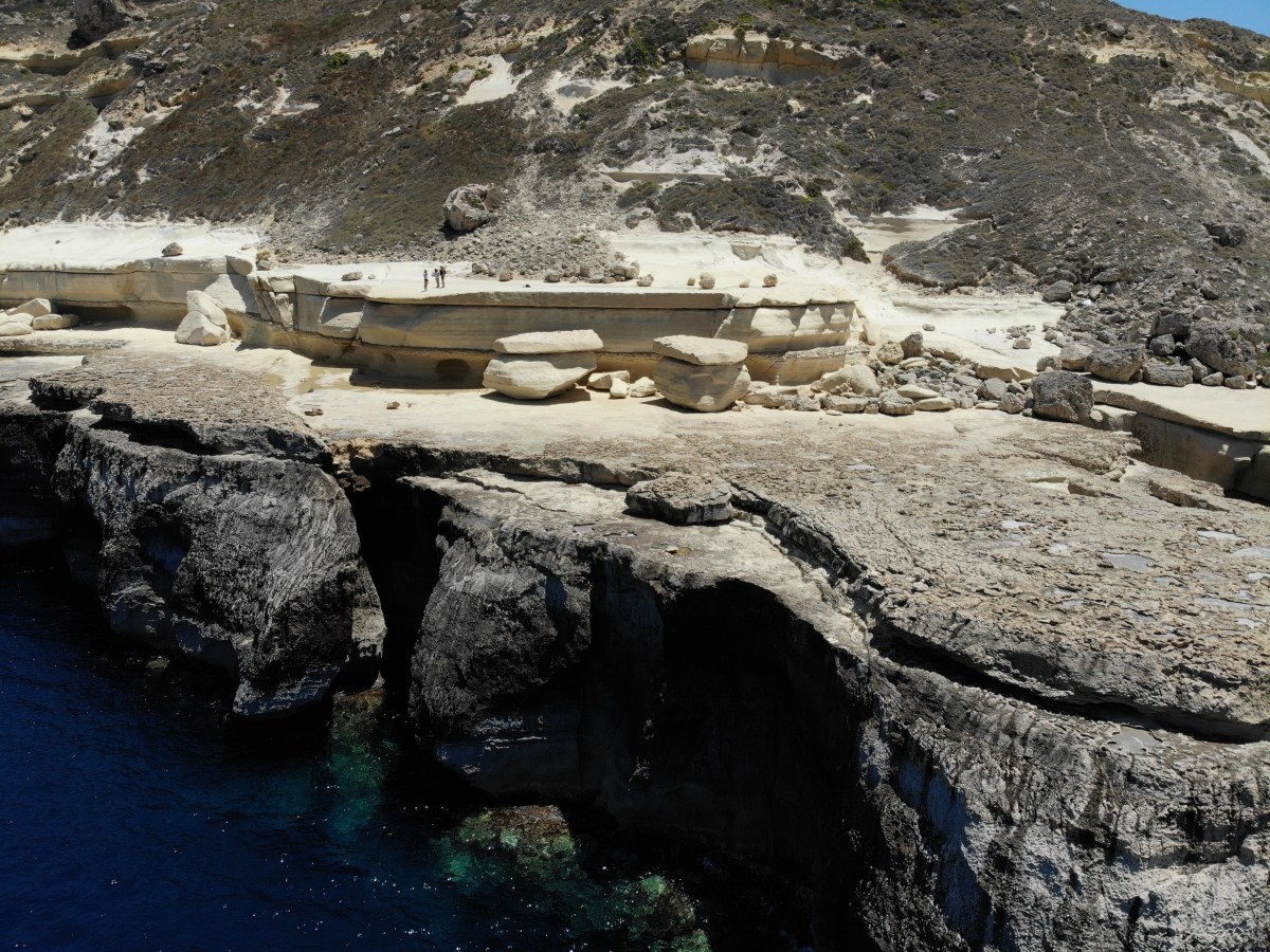 Měsíční krajina Malty&nbsp;🇲🇹