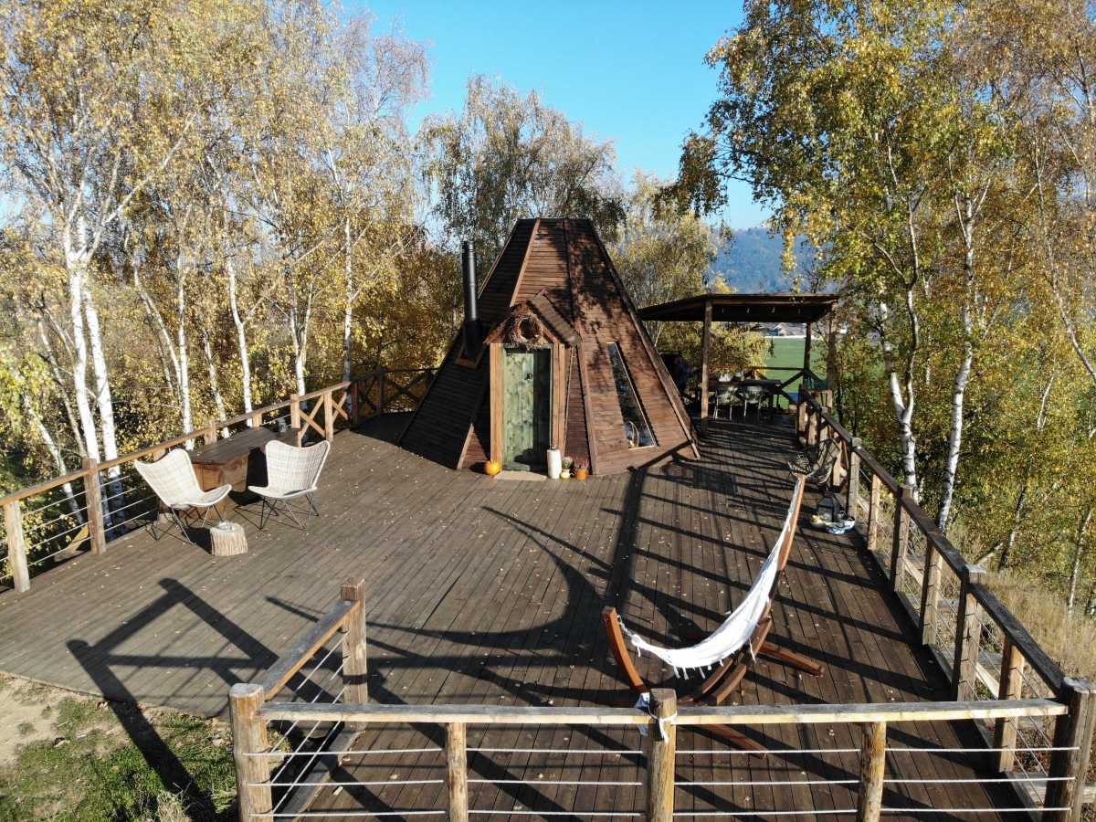 Teepee na Šumavě&nbsp;🇨🇿