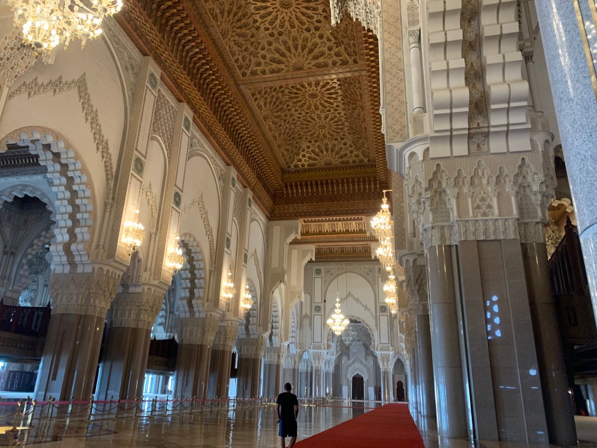 Casablanca a největší marocká mešita&nbsp;🇲🇦
