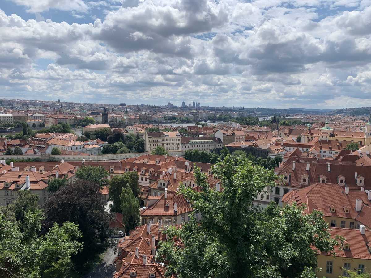 Přespaly jsme v hotelu z roku 1901&nbsp;🇨🇿
