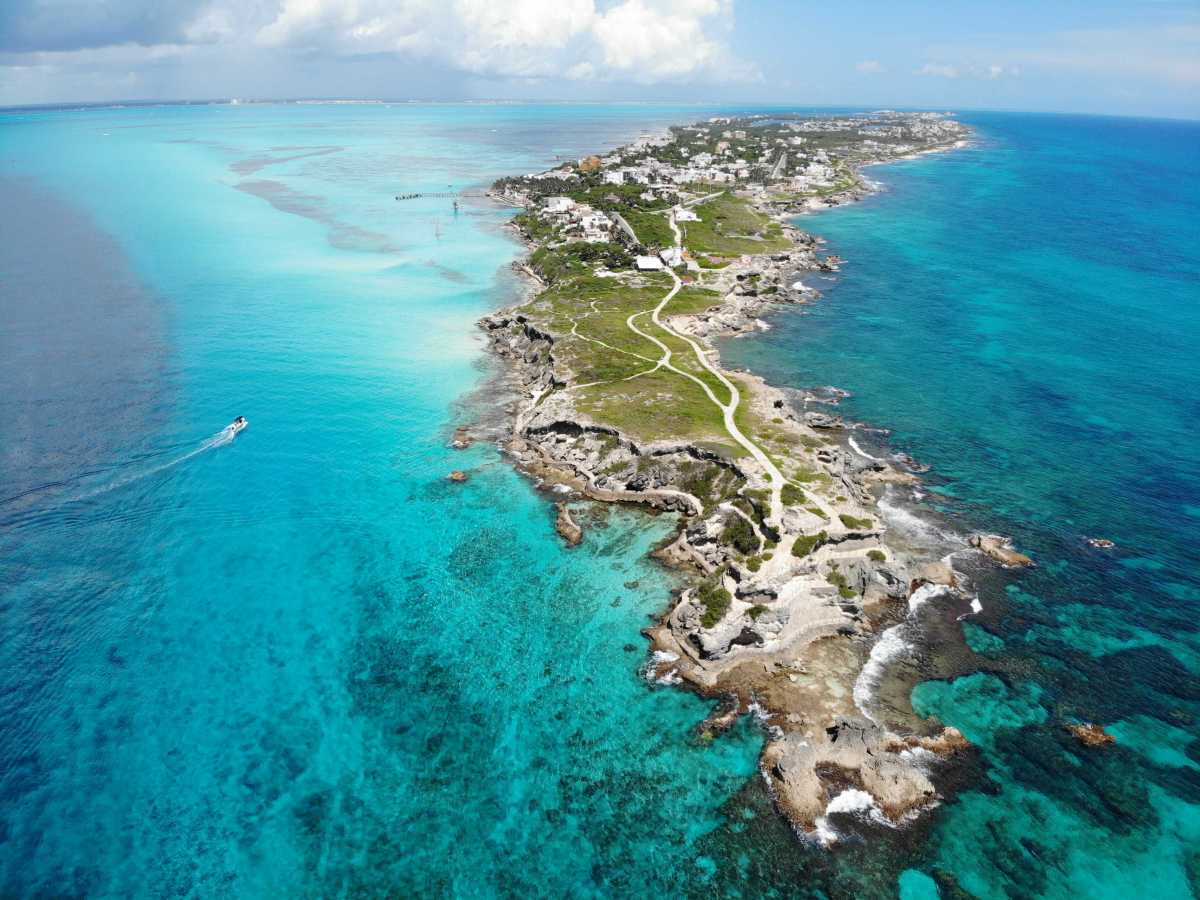 Pěšky kolem Isla Mujeres&nbsp;🇲🇽