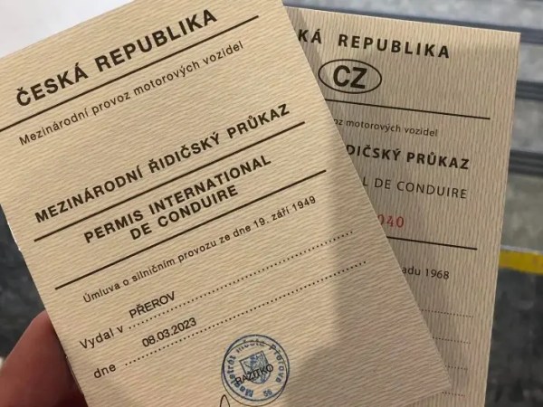 Mezinárodní řidičský průkaz&nbsp;🚘