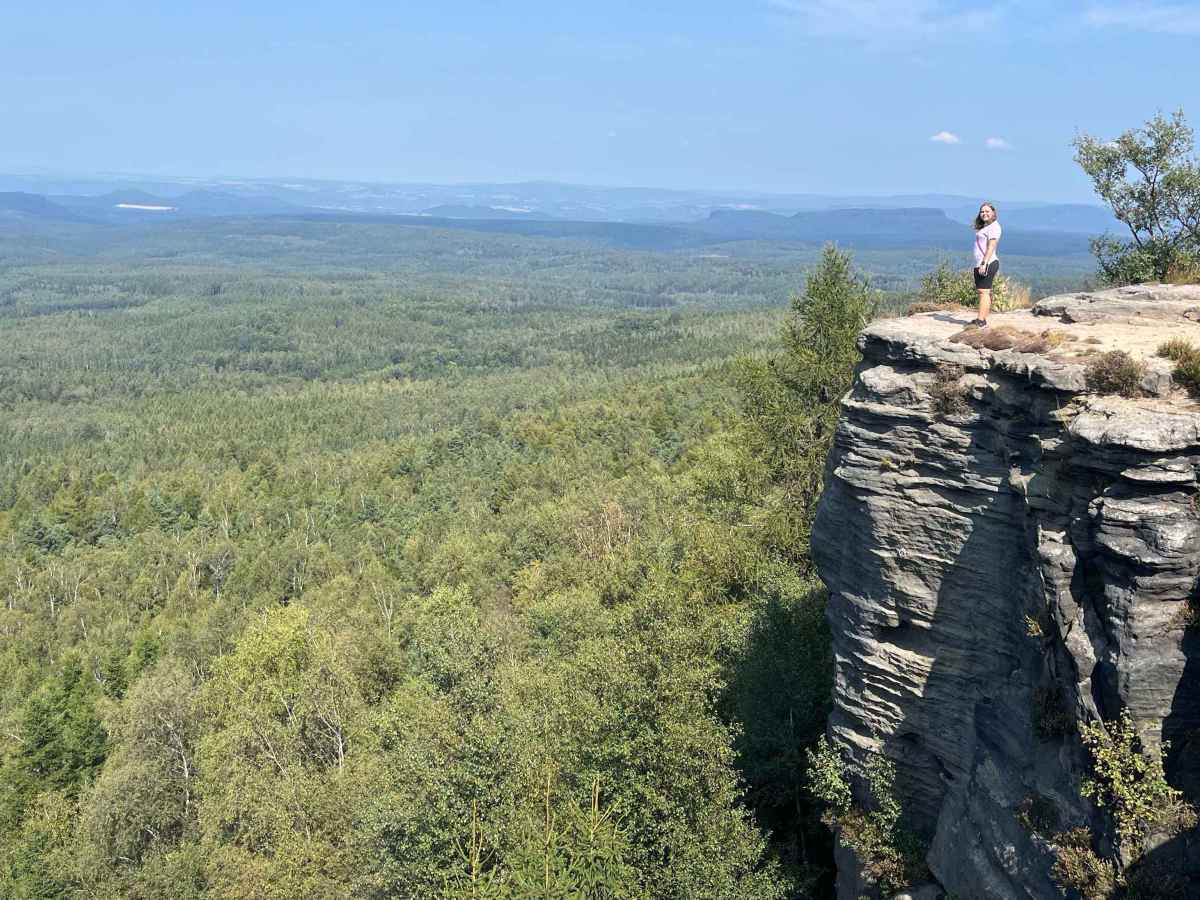 Hřebenovka Českým Švýcarskem 1. etapa&nbsp;🇨🇿