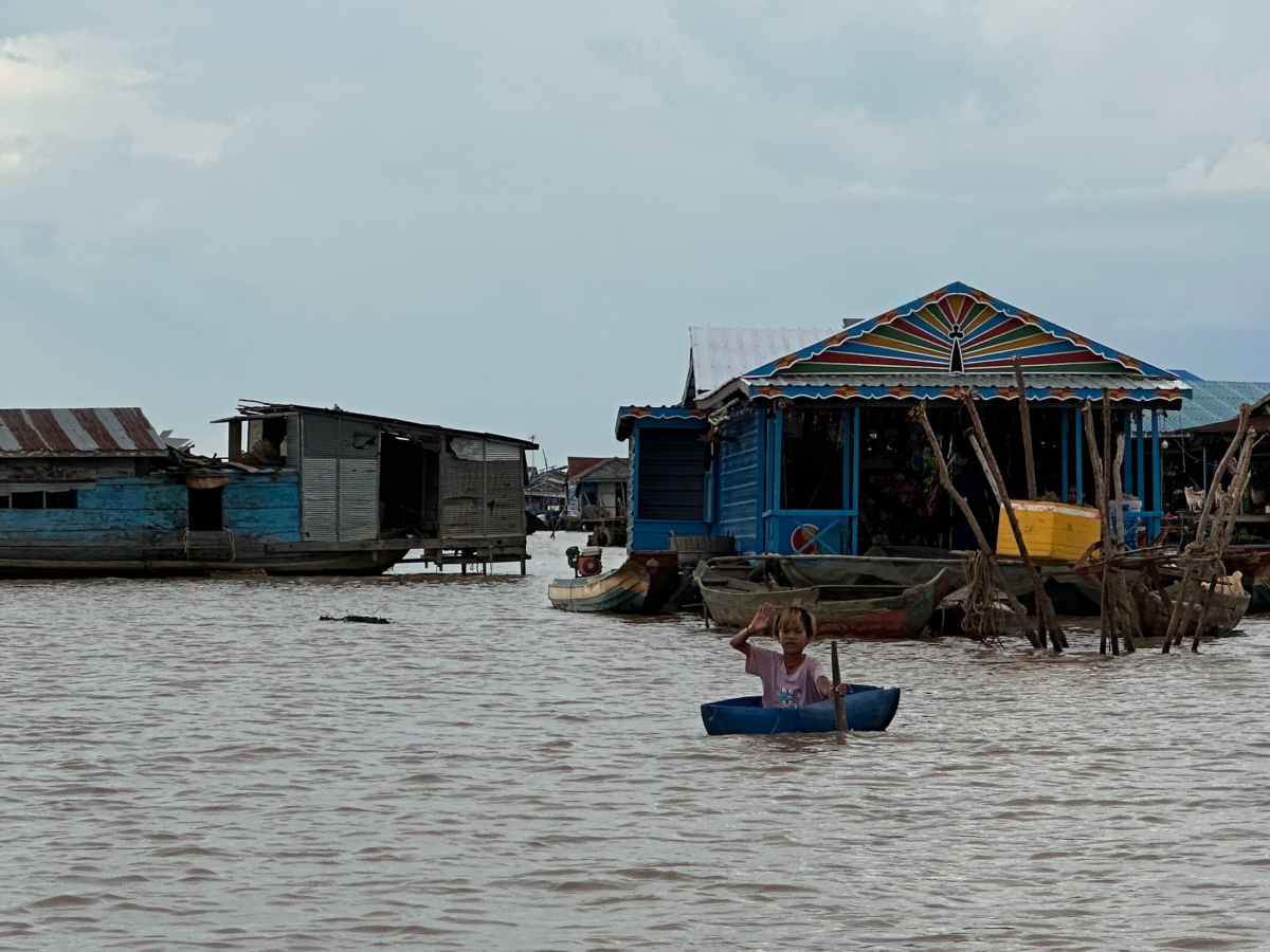 Tonlé Sap a život v plovoucích vesnicích&nbsp;🇰🇭