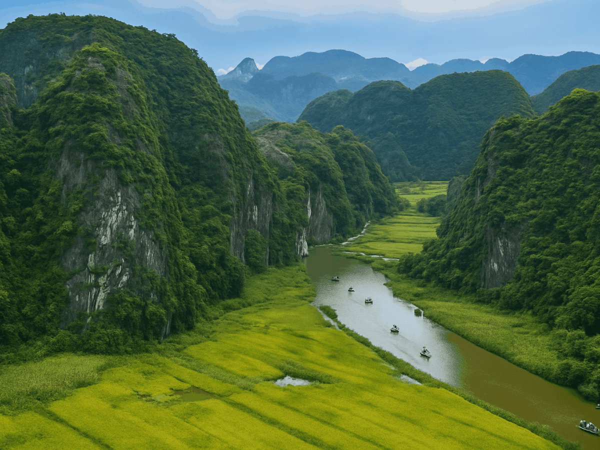 Ninh Binh: Ha Long Bay na pevnině&nbsp;🇻🇳