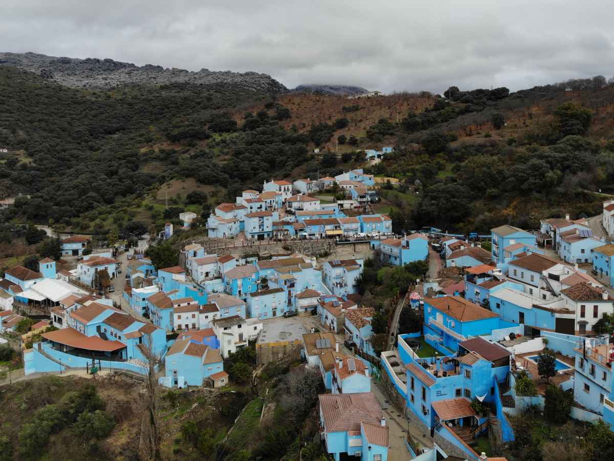 Júzcar: Šmoulí vesnička